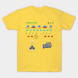 Retro Space Arcade Video Game T-Shirt